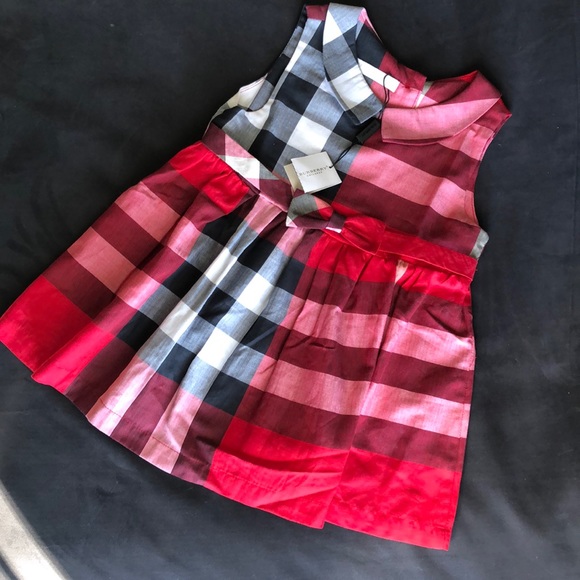 burberry girls dress